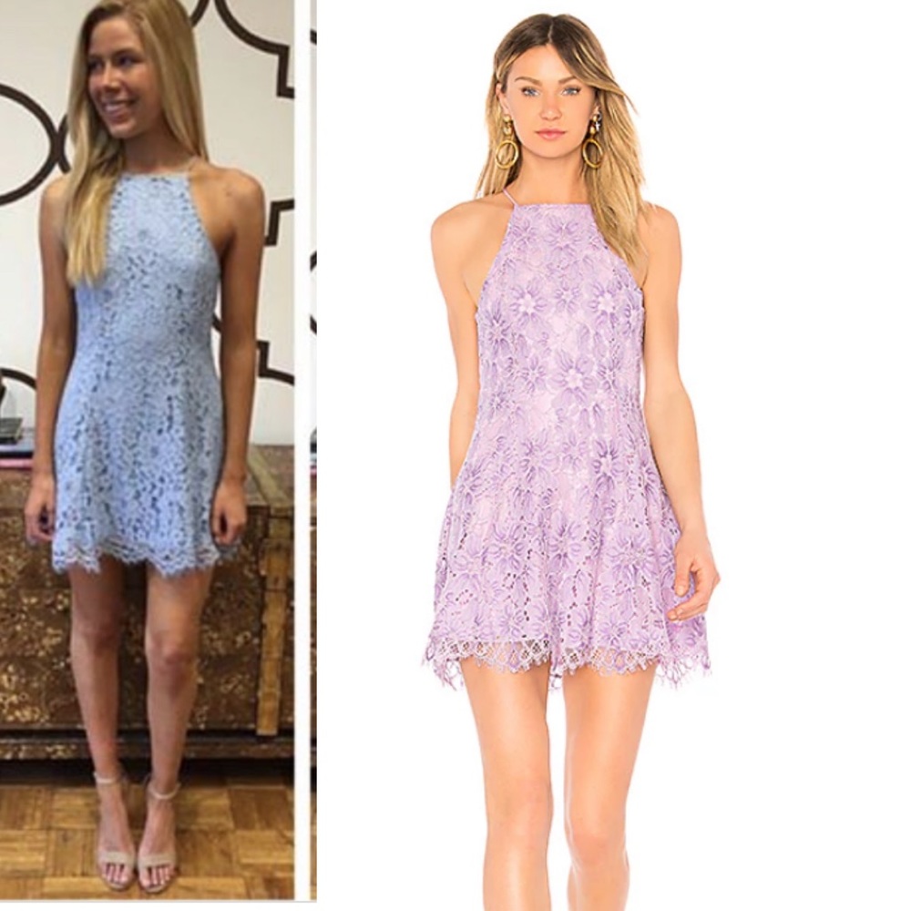 NBD LILAC LACE DRESS NWT